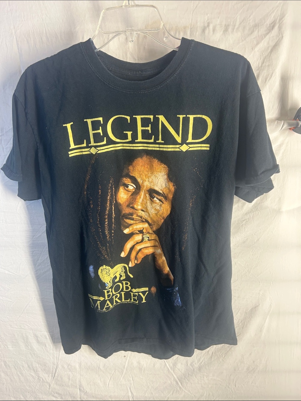 Bob Marley "Legend" Black Short-Sleeve Graphic T-Shirt